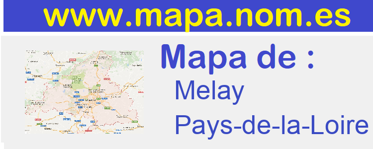 mapa de  Melay