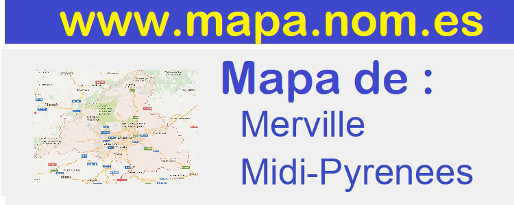 mapa de  Merville