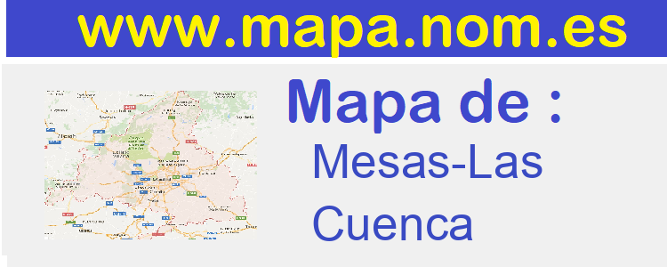 mapa de  Mesas-Las