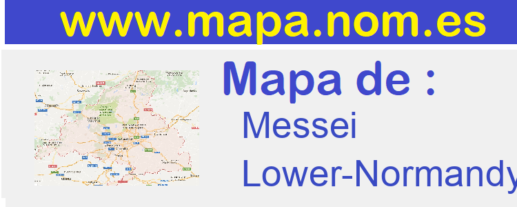 mapa de  Messei