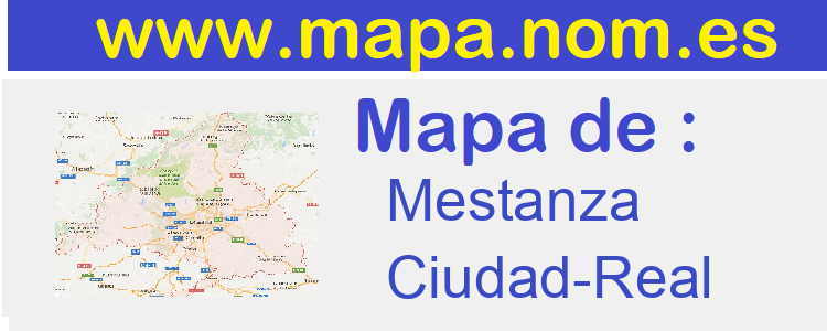 mapa de  Mestanza