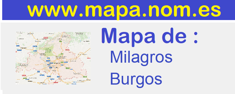 mapa de  Milagros