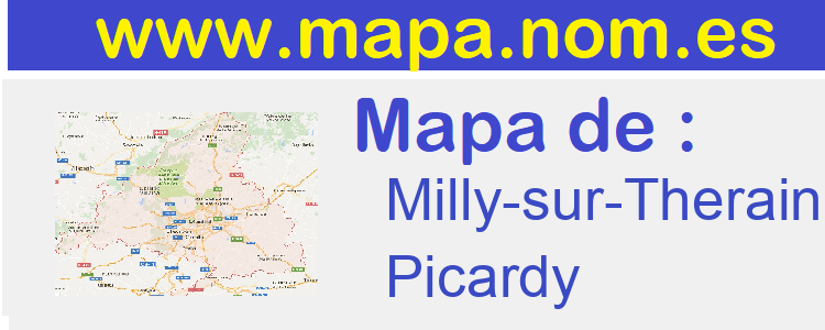 mapa de  Milly-sur-Therain