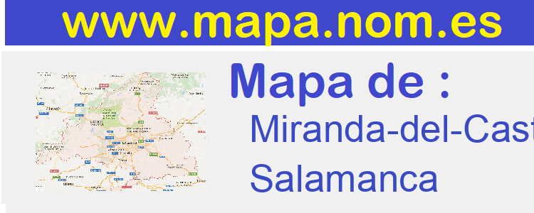 mapa de Miranda-del-Castanar