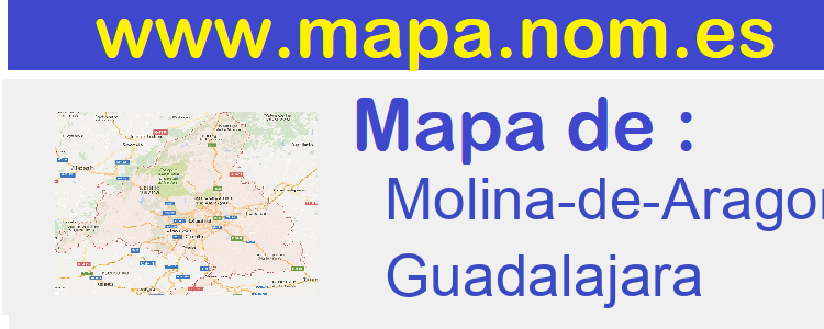 mapa de  Molina-de-Aragon