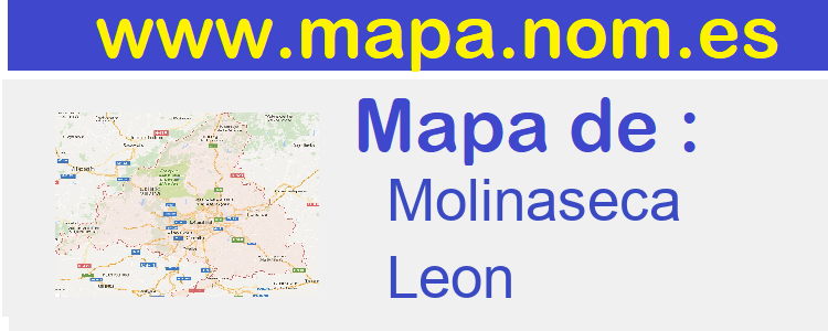 mapa de  Molinaseca