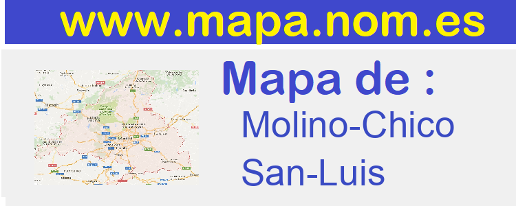 mapa de  Molino-Chico