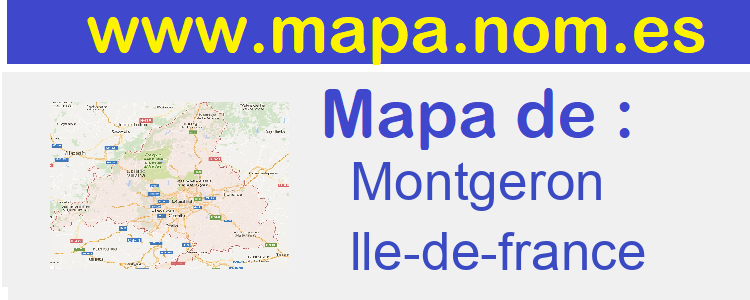 mapa de  Montgeron