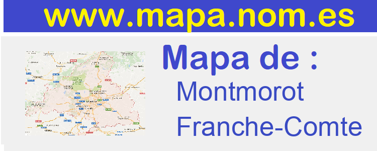 mapa de  Montmorot