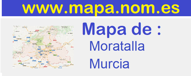 mapa de  Moratalla