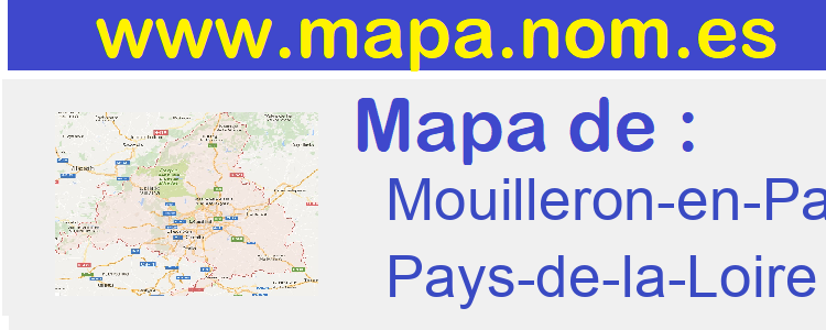 mapa de  Mouilleron-en-Pareds
