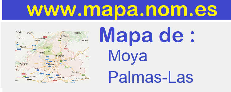 mapa de  Moya