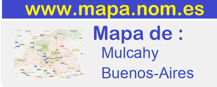 mapa de  Mulcahy
