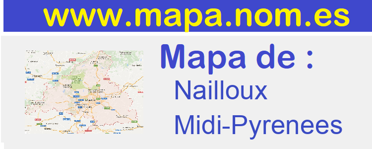 mapa de  Nailloux