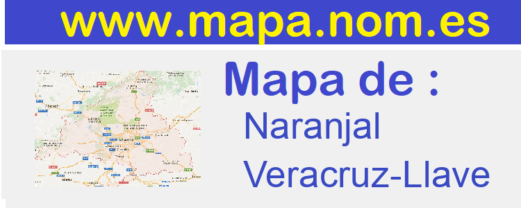 mapa de  Naranjal