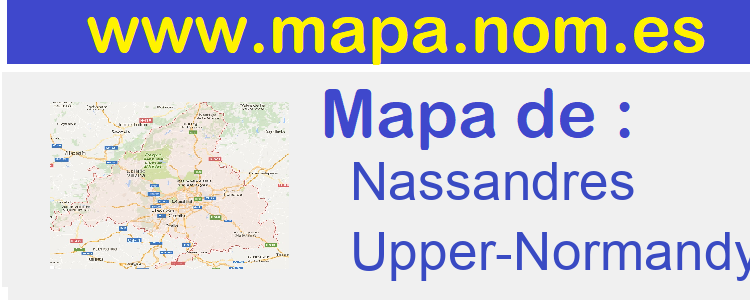 mapa de  Nassandres