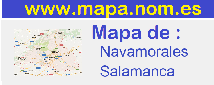 mapa de  Navamorales