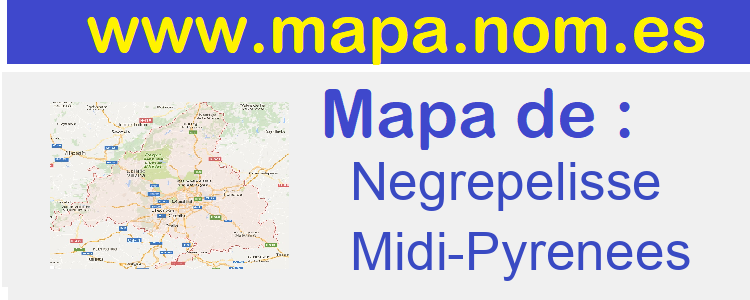 mapa de  Negrepelisse