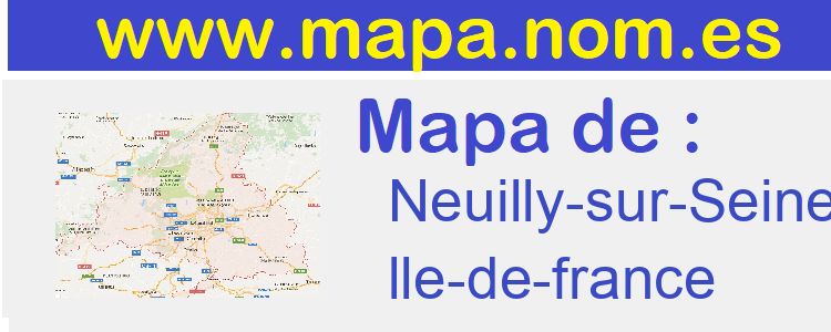 mapa de  Neuilly-sur-Seine