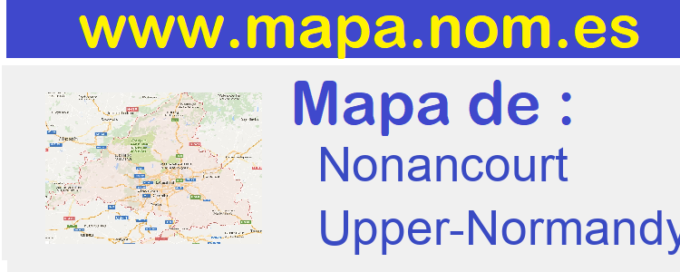 mapa de  Nonancourt