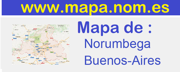 mapa de  Norumbega