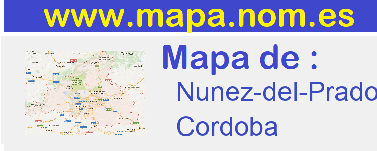 mapa de  Nunez-del-Prado