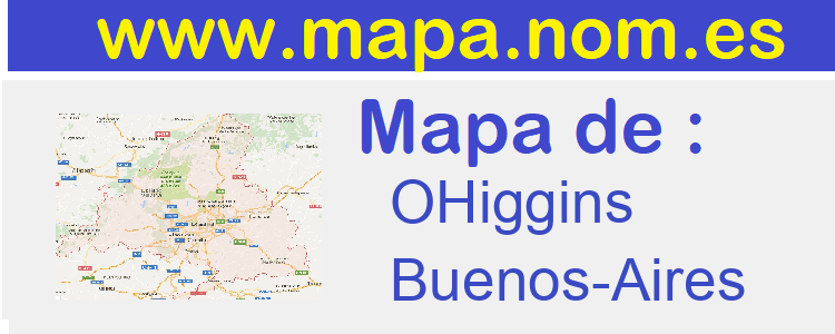 mapa de  OHiggins