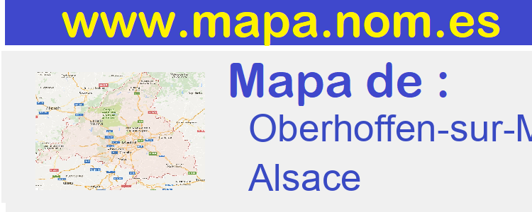 mapa de  Oberhoffen-sur-Moder