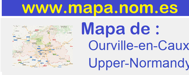 mapa de  Ourville-en-Caux