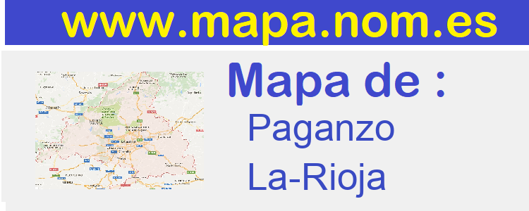 mapa de  Paganzo