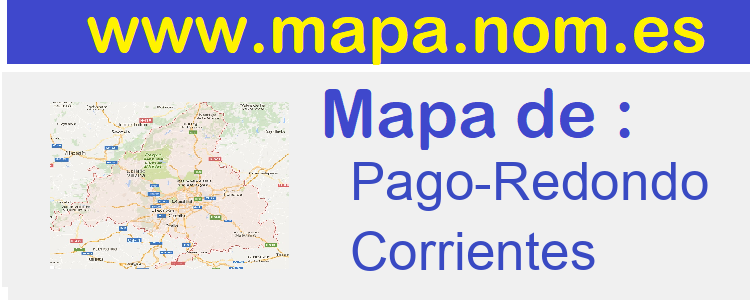 mapa de  Pago-Redondo