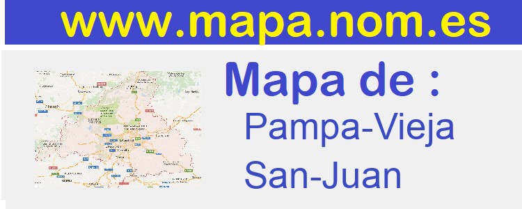 mapa de  Pampa-Vieja