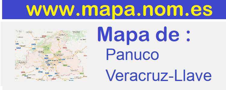 mapa de  Panuco
