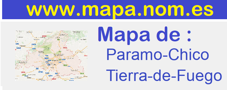 mapa de  Paramo-Chico