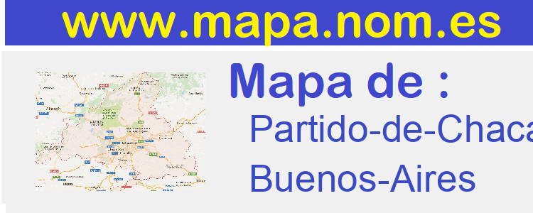 mapa de  Partido-de-Chacabuco