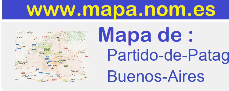 mapa de  Partido-de-Patagones