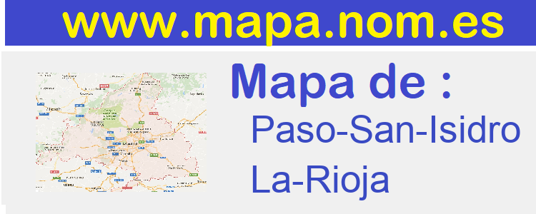 mapa de  Paso-San-Isidro