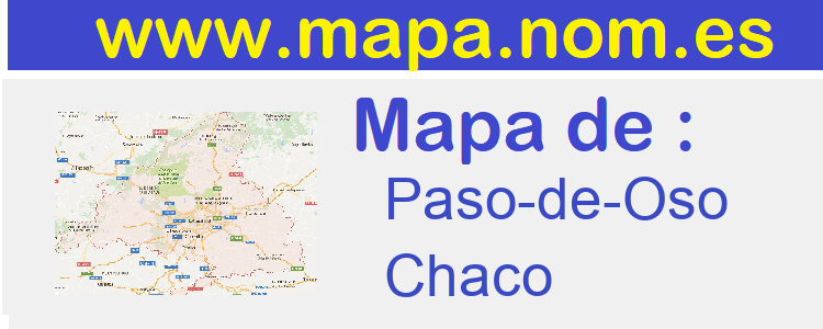 mapa de  Paso-de-Oso