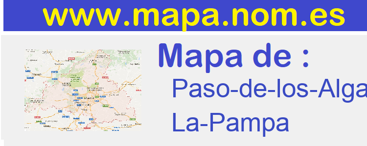 mapa de  Paso-de-los-Algarrobos