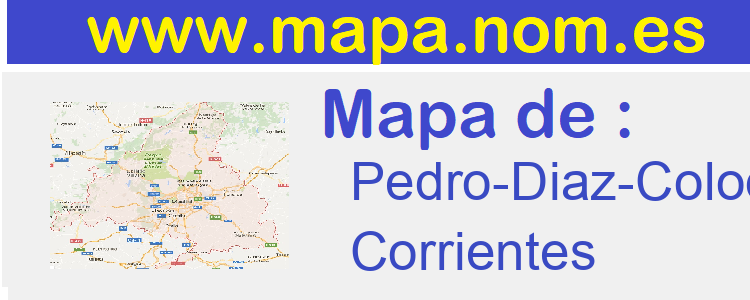 mapa de  Pedro-Diaz-Colodrero