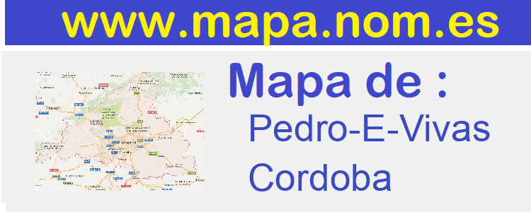 mapa de  Pedro-E-Vivas