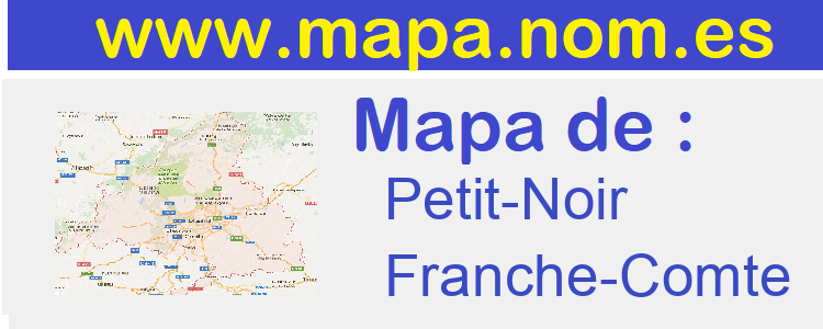 mapa de  Petit-Noir