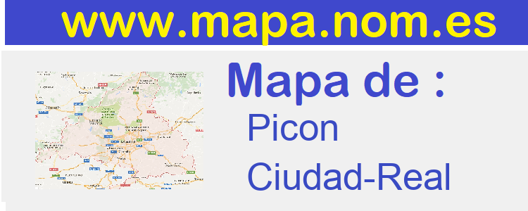 mapa de  Picon