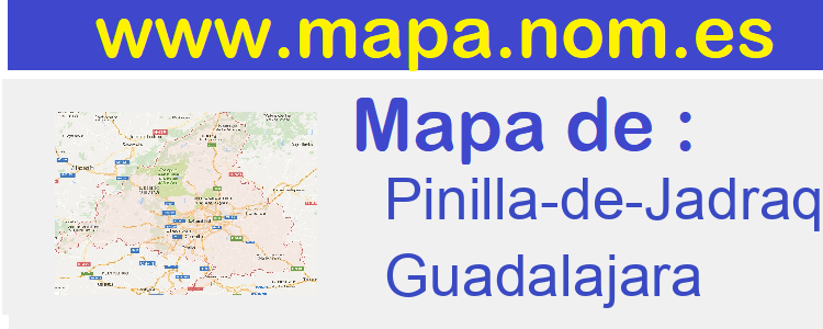 mapa de  Pinilla-de-Jadraque