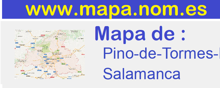mapa de  Pino-de-Tormes-El