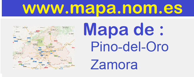 mapa de  Pino-del-Oro