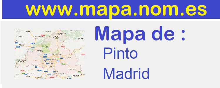 mapa de  Pinto