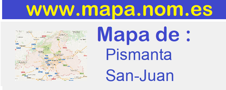 mapa de  Pismanta