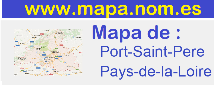 mapa de  Port-Saint-Pere