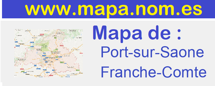 mapa de  Port-sur-Saone